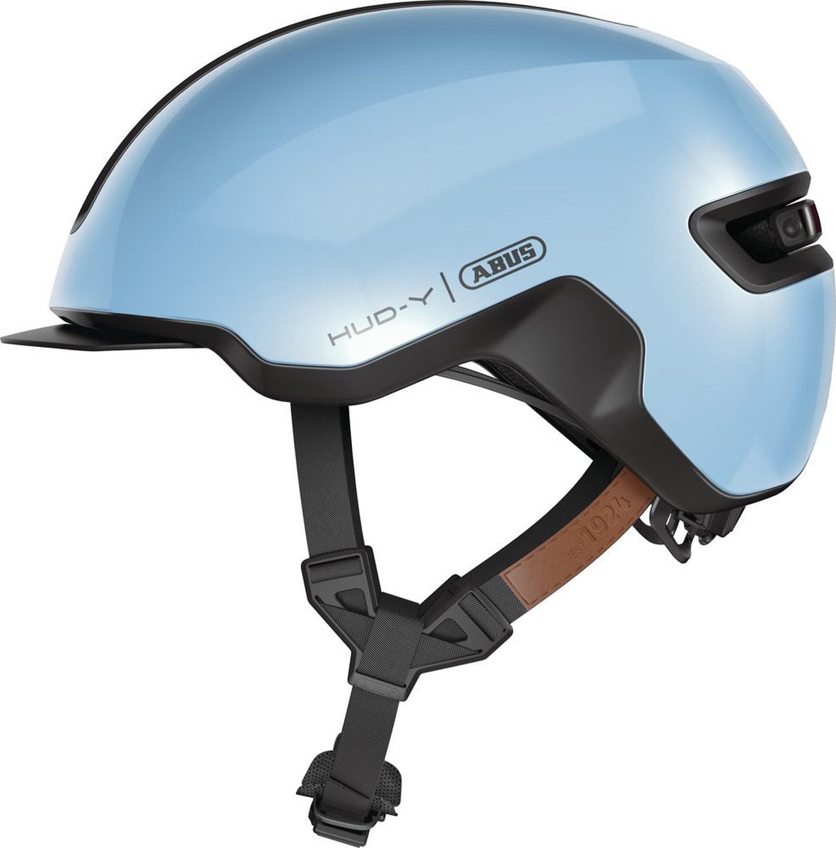 Ikfietsveilig ABUS HUD-Y iced blue - Maat L