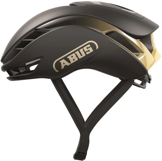 Ikfietsveilig ABUS Road Fahrradhelm GAMECHANGER 2.0 98027 Black Gold-L