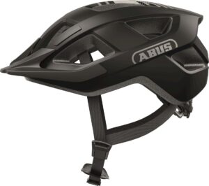 Ikfietsveilig ABUS | fietshelm Aduro 3.0 race zwart maat M