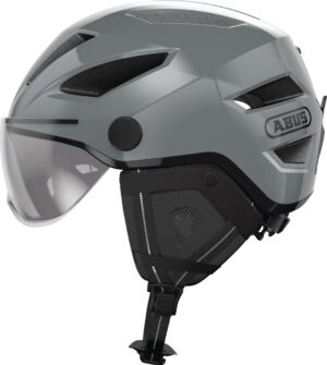 Ikfietsveilig ABUS | fietshelm pedelec 2.0 ace grijs maat L