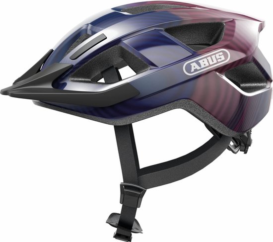 Ikfietsveilig Abus Helm Aduro 3.0 purple waves L 58-62cm