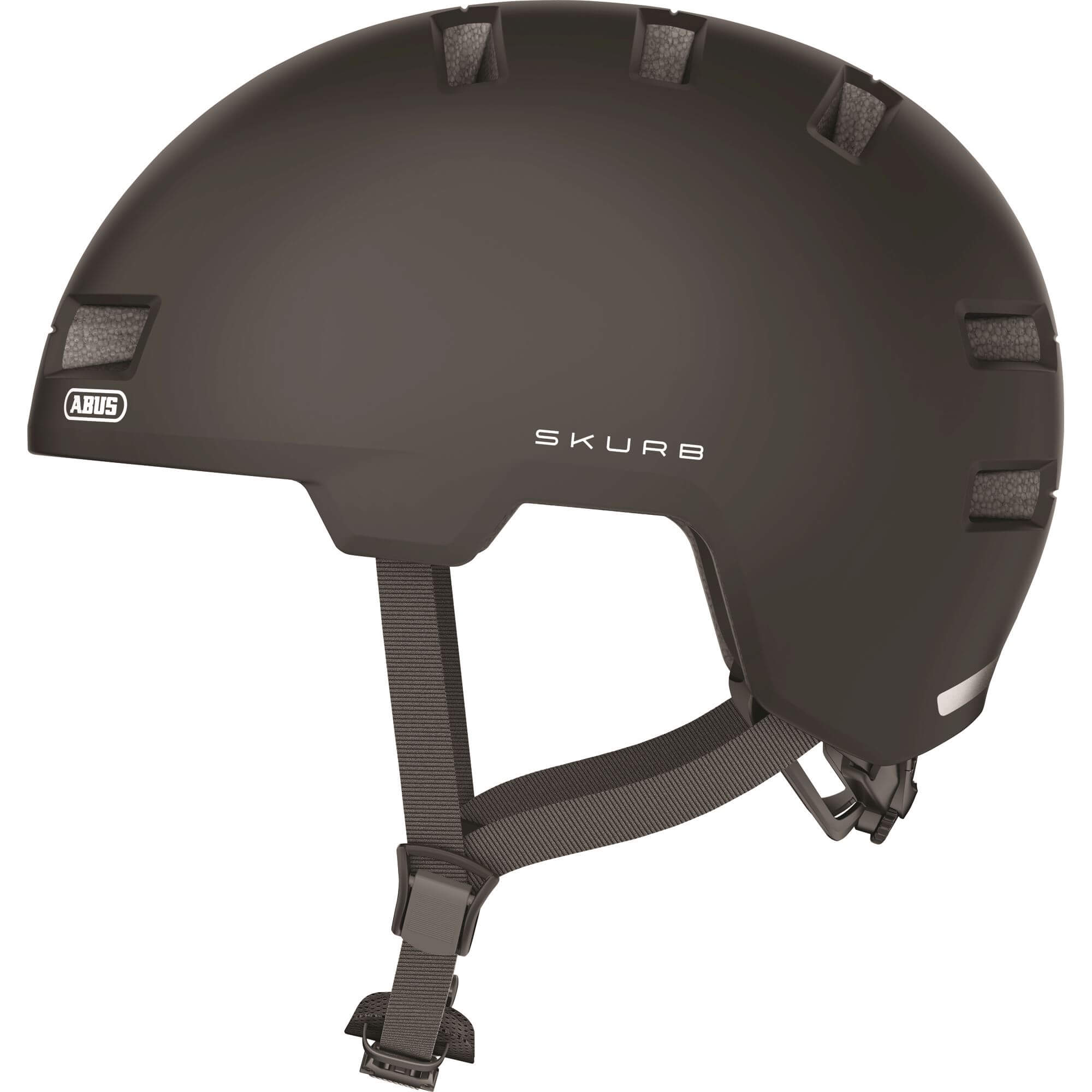 ik fiets veilig Abus helm Skurb velvet Zwart S 52-56cm