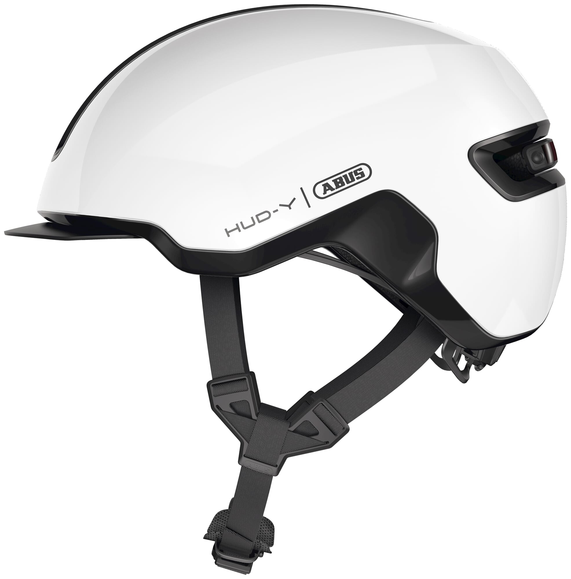 Abus helm hud-y shiny wit m 54-58cm
