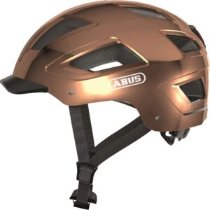 Ikfietsveilig Abus helm hyban 2.0 chrome rose m 52-58cm