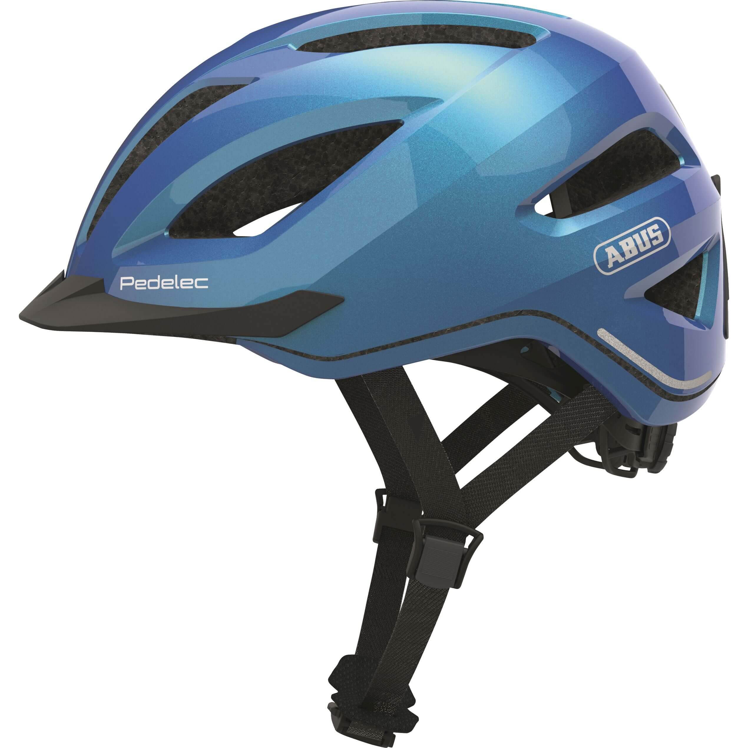 Abus helm pedelec 1.1 steel blauw l 56-62cm