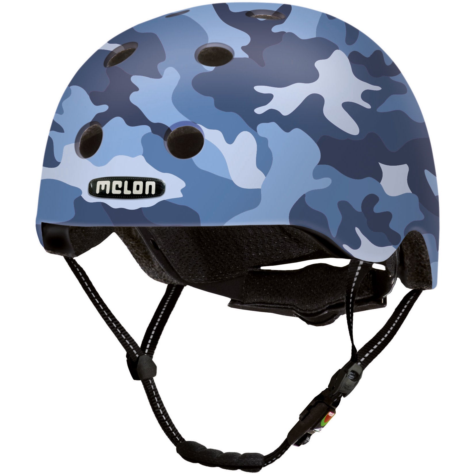ikfietsveilig Melon helm urban active camouflage blue
