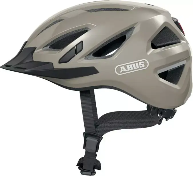 Ikfietsveilig Abus Urban-I 3.0 Fietshelm Licht Grijs S