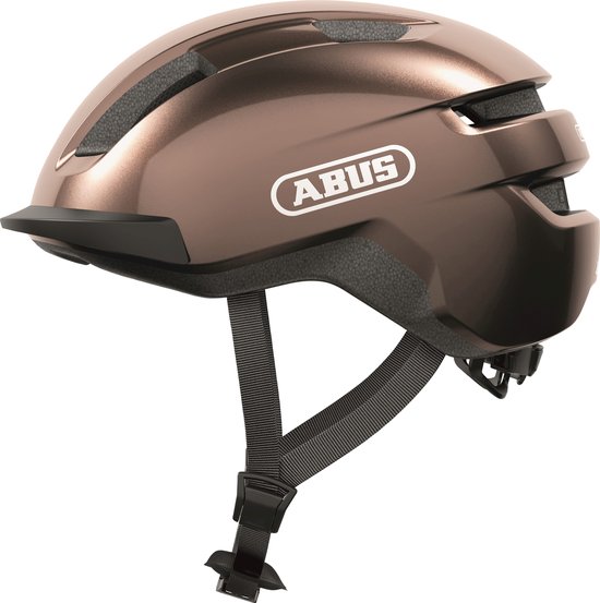 Ikfietsveilig Abus helm Purl-Y metallic copper L 57-61cm Koper