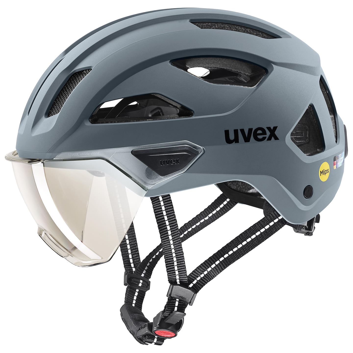 UVEX Cycling Helmet Stride MIPS 2025 Visor